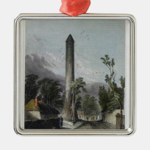Der runde Turm von Clondalkin Ornament Aus Metall