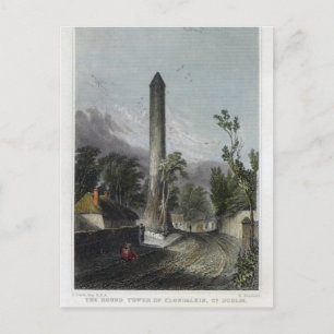 Der Rundturm von Clondalkin Postkarte