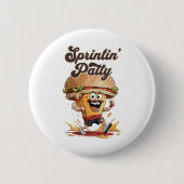 Der Running Cheeseburger Button (Vorderseite)