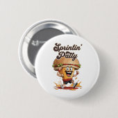 Der Running Cheeseburger Button (Vorne & Hinten)