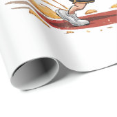 Der Running Cheeseburger Geschenkpapier (Rolleneckpunkt)