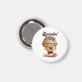 Der Running Cheeseburger Magnet (Vorderseite/Rückseite)