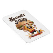 Der Running Cheeseburger Magnet (Rechte Seite)