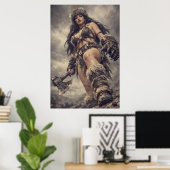 Der russische Bär Poster (Heimbüro)