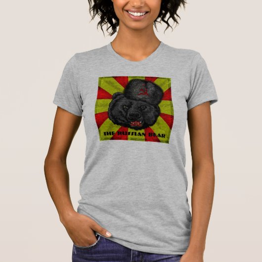DER RUSSISCHE BÄR T-Shirt (Vorderseite)