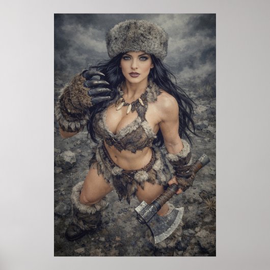 Der russische Krieger Poster (Vorne)