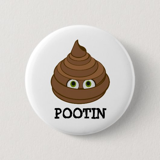 Der russische Präsident Wladimir Putin Button (Vorderseite)