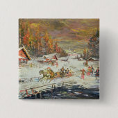 Der russische Winter, 1900-10 Button (Vorderseite)