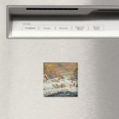 Der russische Winter 1900-10 Magnet (In Situ (Geschirrspüler))