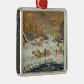 Der russische Winter, 1900-10 Ornament Aus Metall (Rechts)