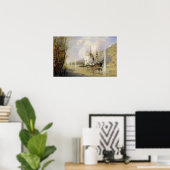 Der russische Zerstörer 'Shutka' Poster (Heimbüro)