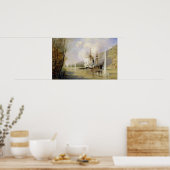 Der russische Zerstörer 'Shutka' Poster (Küche)