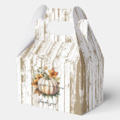 Der rustikale Herbst lässt wenig Pumpkin Baby Dusc Geschenkschachtel (Vorderseite)