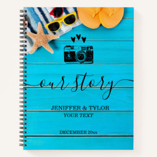 Der rustikale Holzsommer hat unseren Story Paaren  Notizblock