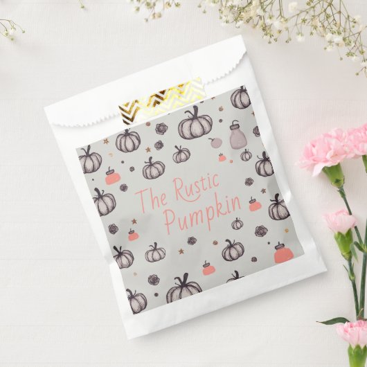 Der rustikale Kürbis Geschenktütchen (Versiegelt)