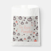 Der rustikale Kürbis Geschenktütchen (Vorderseite)