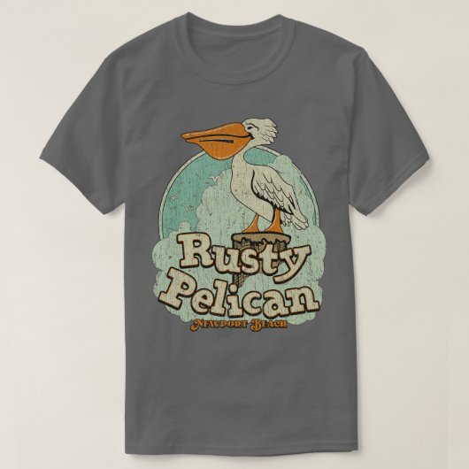 Der Rusty Pelican 1972 T-Shirt (Design vorne)