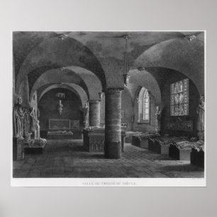 Der Saal aus dem 13. Jahrhundert, Musee des Monume Poster