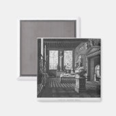 Der Saal aus dem 16. Jahrhundert, Musee des Monume Magnet (Vorderseite/Rückseite)