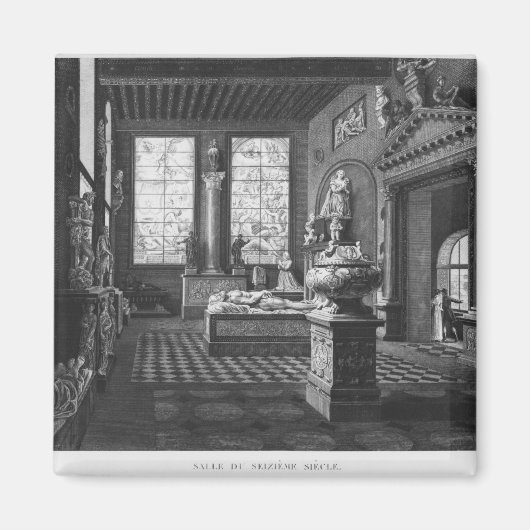 Der Saal aus dem 16. Jahrhundert, Musee des Monume Magnet (Vorne)