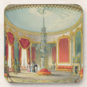 Der Saal in seiner Endphase von den Ansichten des Getränkeuntersetzer
