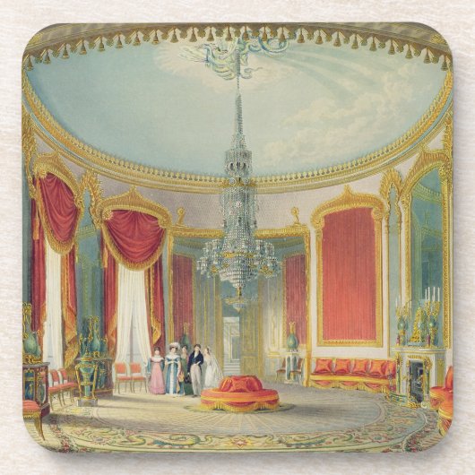 Der Saal in seiner Endphase von den Ansichten des Getränkeuntersetzer (Vorderseite)