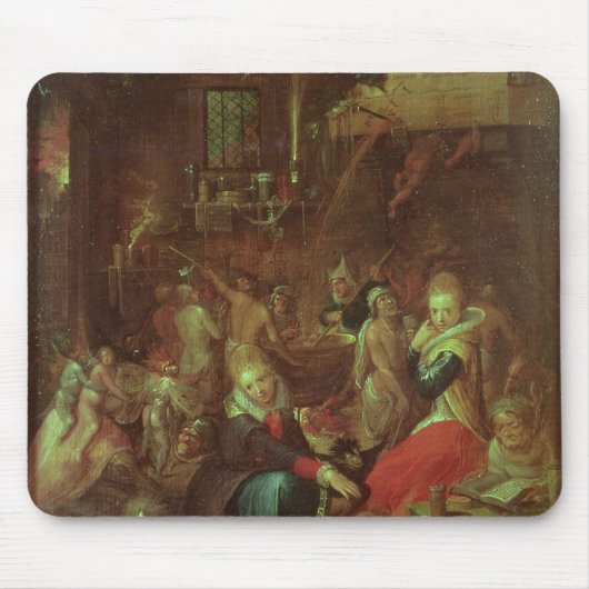 Der Sabbat der Hexen, 1606 Mousepad (Vorne)