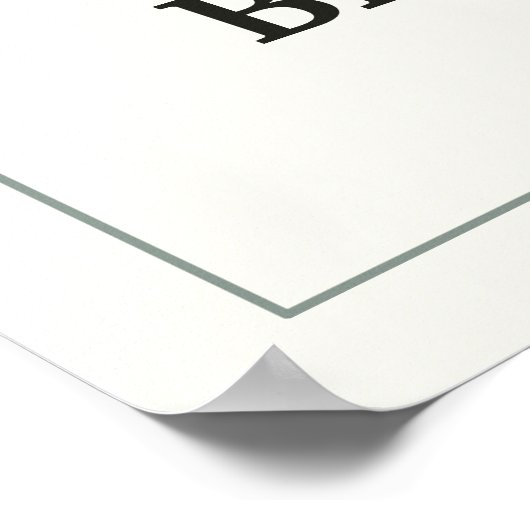 DER SACHVERSTÄNDIGE WAR EINMAL EIN ANFANG. POSTER (Ecke)