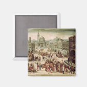 Der Sack des Lyons durch den Baron des Adrets Magnet (Vorderseite/Rückseite)