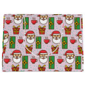 Der Sack des Weihnachtsmanns Große Geschenktüte (Vorderseite)