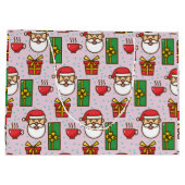 Der Sack des Weihnachtsmanns Große Geschenktüte (Rückseite)