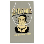 Der Sack des Weihnachtsmanns: Ja, Größe ist wichti Kleine Geschenktüte (Rückseite)