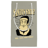 Der Sack des Weihnachtsmanns: Ja, Größe ist wichti Kleine Geschenktüte (Vorderseite)