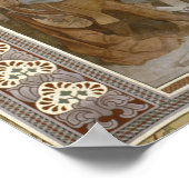 Der Saengerkrieg, c.1854-55 Poster (Ecke)