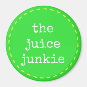 Der Saft-Junkie - Logo-Magnet Magnet
