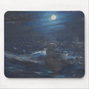 Der sagengeschichte Mond Mousepad