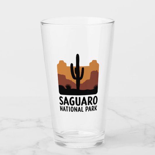 Der Saguaro Cactus Glas (Vorderseite)