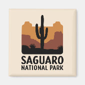 Der Saguaro Cactus Magnet (Vorne)