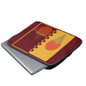 Der Saisonverschiebungsschlauch mit 30 cm Länge Laptopschutzhülle (Vorne Knopf)