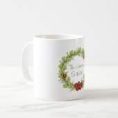 Der Salat der Grüntöne Kaffeetasse (Vorderseite Links)