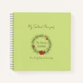 Der Salat der Grüntöne Notizblock (Vorderseite)