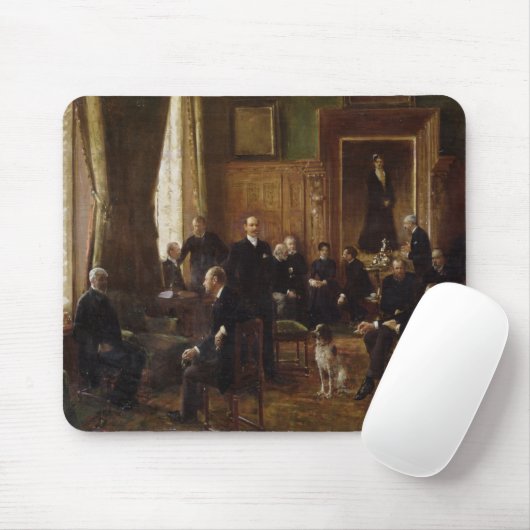 Der Salon der Gräfin Potocka, 1887 Mousepad (Mit Mouse)