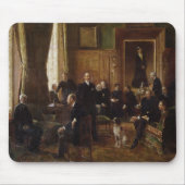 Der Salon der Gräfin Potocka, 1887 Mousepad (Vorne)