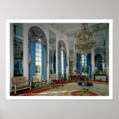 Der Salon des Glaces (Spiegelsaal) im Poster (Vorne)