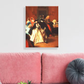 Der Salon (Öl auf Leinwand) Leinwanddruck (Insitu (Wohnzimmer))