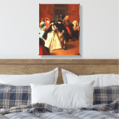 Der Salon (Öl auf Leinwand) Leinwanddruck (Insitu (Schlafzimmer))