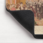 Der Salon von Victor Hugo Mousepad (Ecke)
