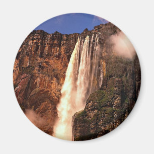 Der Salto Angel auf Auyan Tepui, Venezuela Magnet