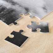 Der Salto Angel in Schwarzem u. im Weiß Puzzle (Seite)