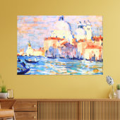 Der Salut, Venedig, gesteppte Leinwände Leinwanddruck (Insitu (Wohnzimmer))